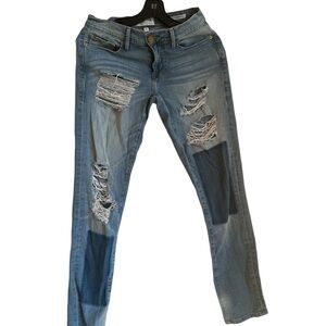 Frame denim jeans 24 ripped style jeans